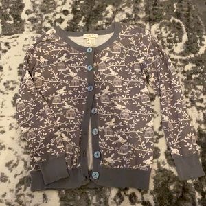 Matilda Jane Bird Cage Button-up Sweater EUC